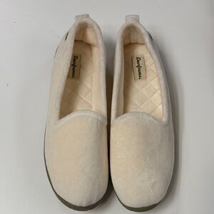 Dearfoams Cream Women's Slippers